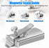 TOOVREN Upgraded Magnetic Seam Guide for Sewing Machine, Magnetic Seam Guide with Clip, Universal Seam Guide, Hemmer Guide, Multifunctional Hem Gu...